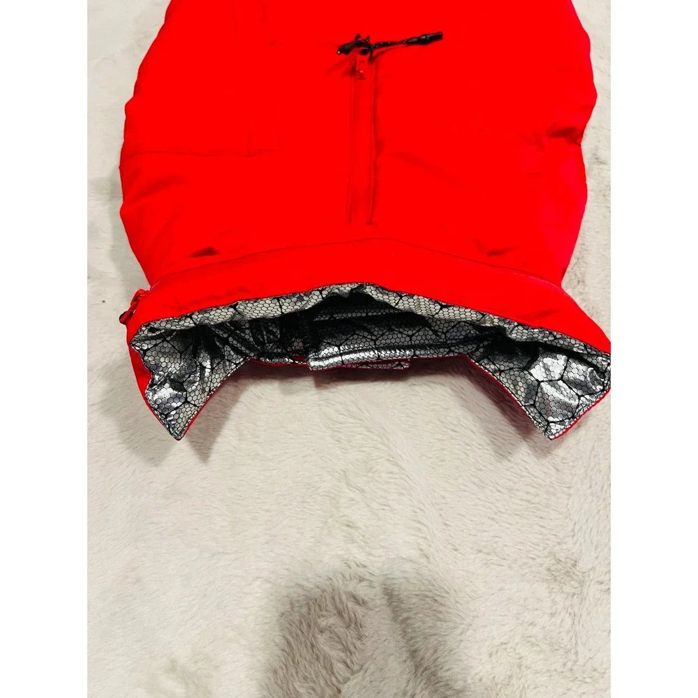 KONG Dog Vest Insulated Thermal Reflective Lining Red Medium